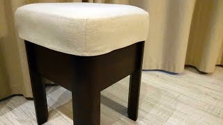 How to make a stool cover [upl. by Razaile305]