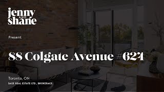 88 Colgate Ave 624  Leslieville  Toronto [upl. by Ullyot]