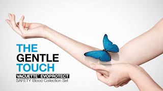 VACUETTE® EVOPROTECT Safety Blood Collection Set Handling [upl. by Arraek]