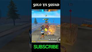 Solo Vs Squad 😈 3 finger gameplay 😎 free fire Max 😎 Wait For End 💀freefire shortvideo gaming [upl. by Llenahs232]