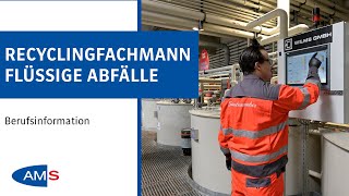 Berufsbild im Detail Entsorgungs und Recyclingfachmann für flüssige Abfälle [upl. by Hugibert454]