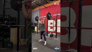 Wodapalooza Online Qualifier Jenna Ledson  Workout 1 Athlete B [upl. by Fabiano]