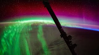 ISS Timelapse  Satellites Aurora amp Soyuz 07 Oct 2024 [upl. by Leff]