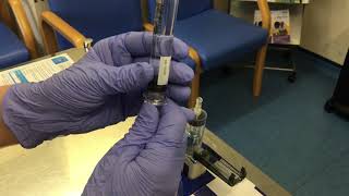 Setting up apomorphine pump [upl. by Gregrory]