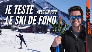 Je teste le SKI DE FOND avec Jovian Hediger  Challenge Accepted [upl. by Wood720]