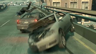 GTA IV  Crashes Bailouts Ragdolls amp Fails Compilation 75 1080p [upl. by Akihsat]