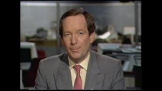 BBC1  Lockerbie News Report  Closedown  1988 [upl. by Woodie32]