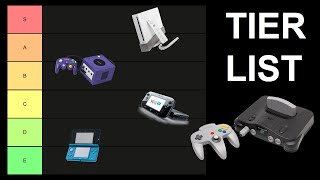 Nintendo consoles tier list [upl. by Vlad706]