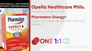 Pharmaton Energy Digital Ad Q4 2024 30s Philippines Version 3 11ST [upl. by Leumel]