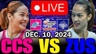 CREAMLINE VS ZUS COFFEE 🔴LIVE NOW  DEC 10 2024  PVL ALL FILIPINO CONFERENCE 2024 [upl. by Akers]