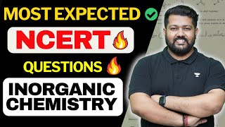 Most Expected NCERT Questions of Inorganic Chemistry  Class 12  Bharat Panchal [upl. by Nollek]