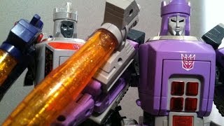 EHobby Anime G1 Galvatron vs G1 Galvatron Transformers Review [upl. by Ettedranreb]