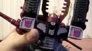 Transformer Armada Galvatron Review German [upl. by Naffets995]