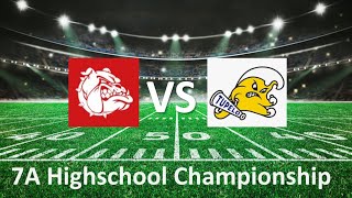 Brandon vs Tupelo 7A Football Championship 2024 [upl. by Terces]