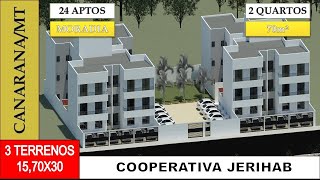 Condominio Residencial Cooperativa JIREHAB  CanaranaMT [upl. by Yrojram489]