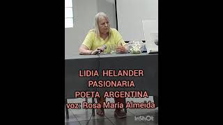 MDP quotPASIONARIAquot escrita por Lidia Helander del país de Argentina en la voz de Rosa María Almeida [upl. by Brigid]