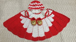 crochet cap for baby girlhow to crochet capcrosia tope ki bunayicrochet tutorial [upl. by Parnas981]