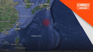 Gempa bumi 6 skala richter landa kepulauan Bonin Jepun [upl. by Egiedan]