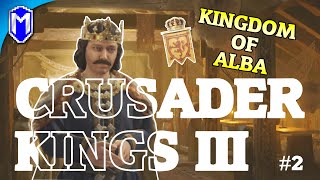 CK3  Everyone Is Losing Their Heads  Kingdom of Alba 867  Lets Play Crusader Kings 3  Ep 2 [upl. by Hegyera761]