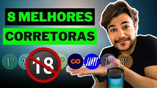 8 MELHORES CORRETORAS DE INVESTIMENTOS para menor de idade [upl. by Eirrab667]