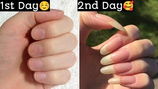 1 रात मे नाखुनो को लम्बे मज़बूत और सुन्दर करने का रामबाण उपाए  Grow strong Nails fast at home [upl. by Dis179]