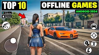 Top 10 Best Offline Games For Android 2024  Best Offline Games For Android Under 300 MB [upl. by Ecinaej]