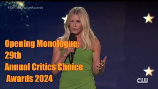 Opening Monologue 29th Annual Critics Choice Awards 2024 Вступительная речь [upl. by Sisely221]