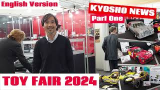 KYOSHO NEWS  Tour in English Part One Spielwarenmesse 2024 [upl. by Iloj]