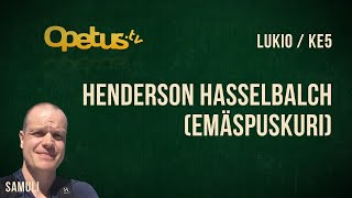 Henderson hasselbalch emäspuskuri [upl. by Inavoig]