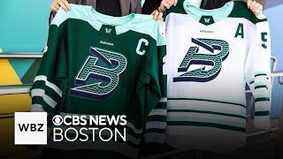 Boston Fleet of PWHL unveils new jerseys for upcoming season [upl. by Liew]