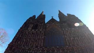 Lichfield Cathedral England [upl. by Attevaj]