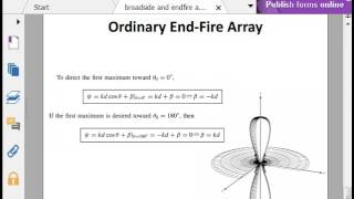 EXPERIMENT 4 CAD FEKO Broadside and end fire array PART 2 [upl. by Sitoel]