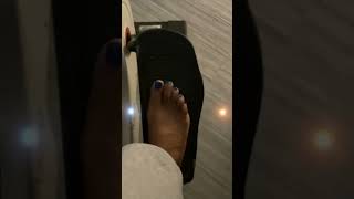 Quik dry and pretty feet🦶🏾 [upl. by Aehtla]