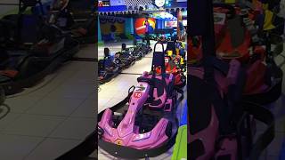 Indoor GoKart track at Berjaya Times Square in Kuala Lumpur [upl. by Yleak188]