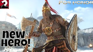 For Honor New Varangian Guard Viking Hero All Feats Moveset [upl. by Scurlock130]