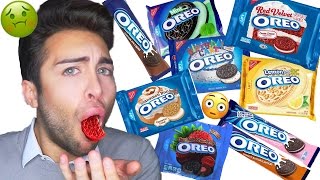 PROVO GUSTI ASSURDI DI OREO TEST CIBI AMERICANI  GIANMARCO ZAGATO [upl. by Anceline552]