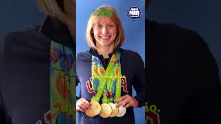 MAIOR NADADORA DA HISTÃ“RIA SAIBA MAIS SOBRE A LENDA AMERICANA KATIE LEDECKY [upl. by Arobed]