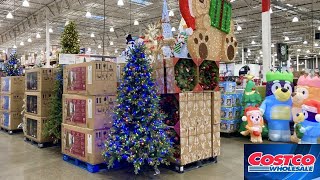 COSTCO CHRISTMAS DECORATIONS CHRISTMAS TREES GIFTS GAMES SHOP WITH ME SHOPPING STORE WALK THROUGH [upl. by Otsugua396]