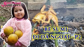 Bé Sumi Đi Dã Ngoại Cùng Gia Đình  Phần 2  Bé Sumi Lên Đồi Xem Nướng Gà Bên Bờ Suối [upl. by Messab]