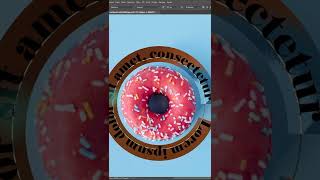 TEXTO CIRCULAR en Adobe Photoshop 🔵 [upl. by Aifoz498]