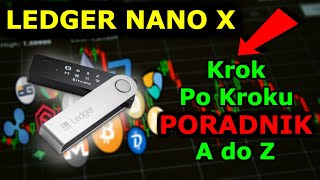 Ledger Nano X TUTORIAL Konfiguracja Jak Wysyłać Bitcoin  Portfel Kryptowalut Ledger LIVE Poradnik [upl. by Barbara-Anne]