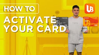 How To Activate Your Card [upl. by Anirahtak612]