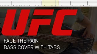 Stemm  Face the Pain UFC Theme Bass Cover with Tabs [upl. by Kaycee]