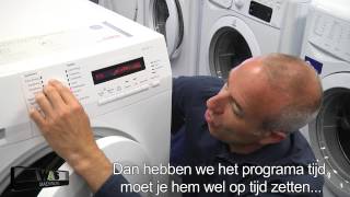 AEG Lavatherm 75470AH wasdroger met warmtepomptechnologie en ProTex trommel Bekijk demo [upl. by Eiryk990]