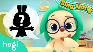 Knock knock Who’s there  Sing Along with Pinkfong amp Hogi  Nursery Rhymes  Hogi Kids Song [upl. by Lokkin]