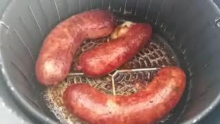 Linguiça Cuiabana na Air Fryer [upl. by Yllod656]