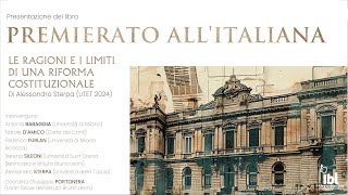 Premierato allitaliana UTET 2024  I Webinar di IBL [upl. by Aiek]