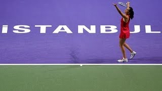 Agnieszka Radwanska vs Vera Zvonareva YEC Istanbul 2011 Highlights [upl. by Anstice329]