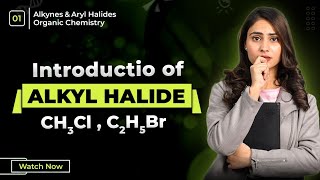 Alkyl halide  introduction of alkyl halide classification of alkyl halide alkyl and aryl halide [upl. by Nawiat761]