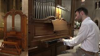 Samuel Liégeon 2ème fantaisie improvisée  Orgue de choeur St Pierre de Chaillot Paris [upl. by Sheeran]